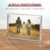 Sezanrpt Acrylic Picture Frames 2.5x3.5 inches Pack of 3, Clear