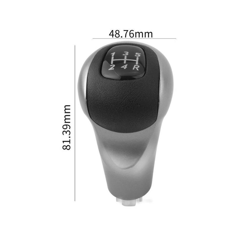 Manual Gear Shift Knob 5 Speed with Black Leather Boot