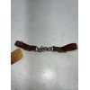 Tough 1 New Tough 1 Brown Leather Flat Curb Chain