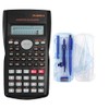Scientific Calculator Bonus Maths Set Geometry Set - Clear Case