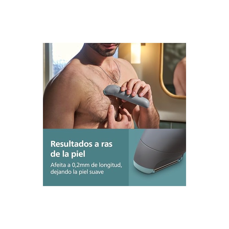 Philips Bodygroom Afeitadora Corporal Sistema Triple Protect Para Hombre