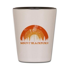 CafePress Vintage Mount Blackburn Fan Retro Cool Unique and Funny Shot Glass