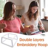 Quilting Frames for Hand Quilting - Square Embroidery Hoops |