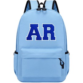 SOYCEV 4.5" Varsity Letter Patches Chenille Iron on Letters Large Letterman Jacket Patches for Clothing/Jacket/Varsity/Bag (Blue, H)