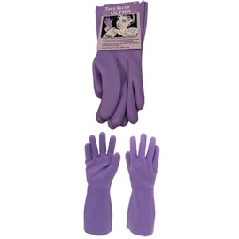 Star Kitchen & Home True Blues Ultra Lavender Household Cleaning Gloves (Medium)