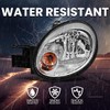 Spec-D Tuning Chrome Housing Clear Lens Factory Style Headlights Compatible
