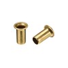 sourcing map Hollow Rivet,5mm x 10mm Through Hole Copper Hollow