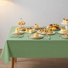 Waterproof Disposable Plastic Table Cover 54 x 108 Inch, Sage