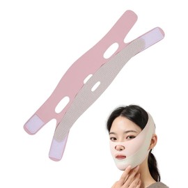 TPZORJX 1 pcs doppelkinn maske,Wiederverwendbare V-Linienmaske,V Gesichtsmasken,V-Linien-Lifting-Maske, Gesichtslifting-Bandag,Jederzeit einsetzbar, für Doppelkinn und schlaffe Gesichtshaut