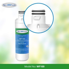 Aqua Fresh LG LT1000P Refrigerator Water Filter, Replacement for LG LT1000P, LT1000PC, LT1000PCS, ADQ74793501, ADQ74793502, 9980, LMXS28626S, LMXC23796S (2 Pack)