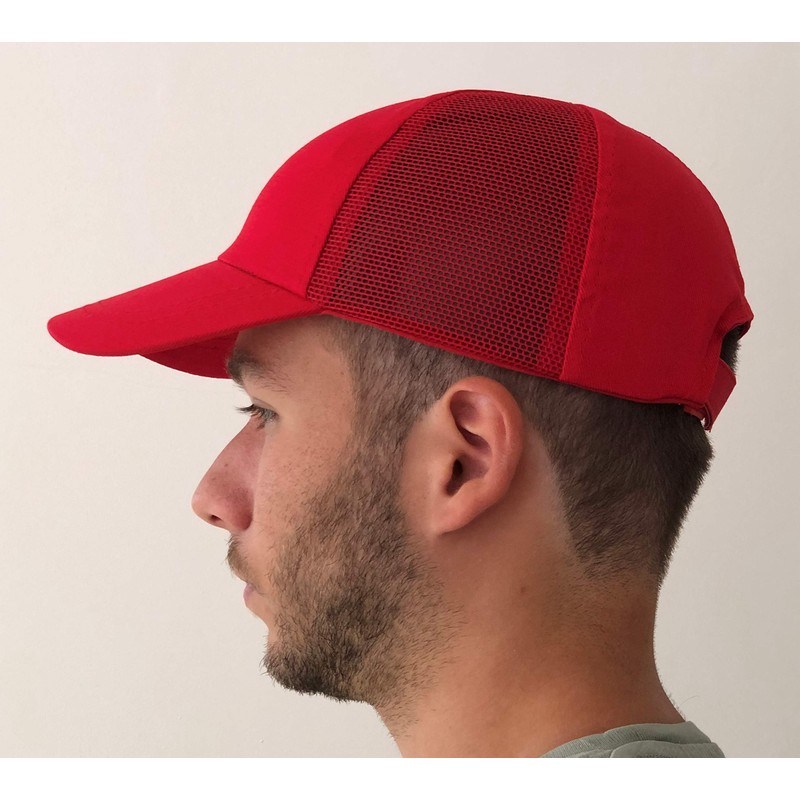 Silent Safety Bump Cap, Hard Hat, Baseball Style, Head Protection,