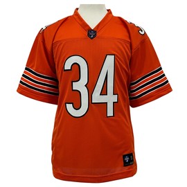 Walter Payton Jersey Orange Chicago | Unisex Adult Sizes S-5XL Unsigned Custom Sewn Stitched (L)