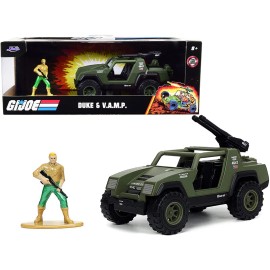 Jada Toys 1/32 Jada G.I. JOE Duck Figure & V.A.M.P. Diecast Model Green 33083