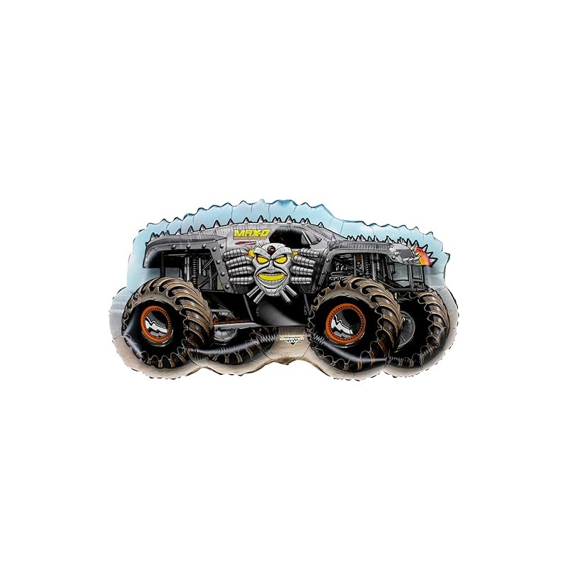 Toyland® Paquete de 4 globos de aluminio Monster Jam Truck