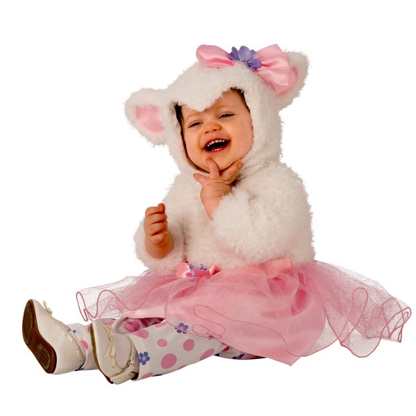 Rubie's Kid's Opus Collection Lil Cuties Little Lamb Tutu Baby Costume, As Shown, Toddler