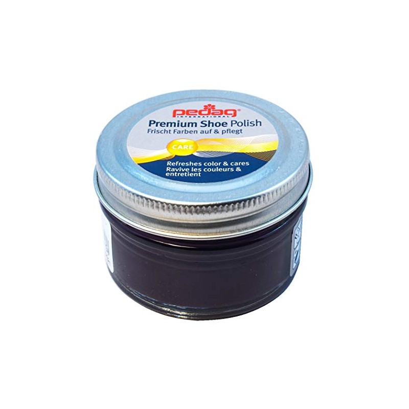 pedag Premium Shoe Cream Polish 851 for Smooth Leather, Made