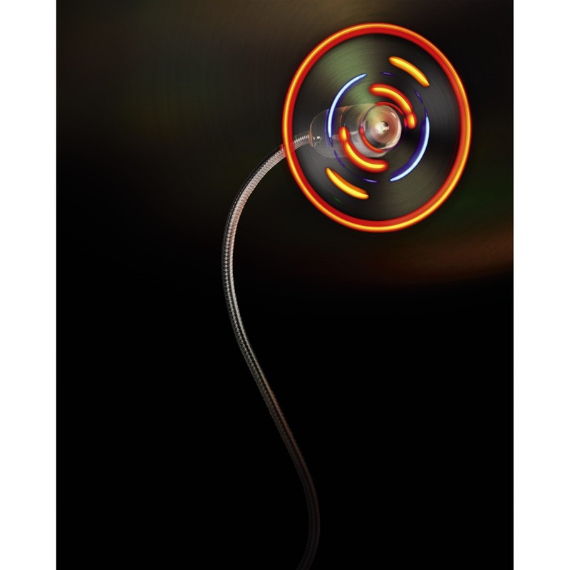 HAMA USB-Ventilator mit bunten LEDs