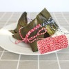 Cotton Bakers Twine, Red and White String Twine Rope Butchers