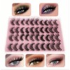 Pestañas Postizas 3D Faux Mink Beautybox Kit 20 Pares Fibra