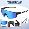 STORYCOAST 3 Pack Polarized Youth Baseball Sunglasses for Boys Girls