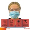 Clear Protective Safety Glasses - Anti Fog Eye Protection -