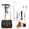 Fly Tying Tools Kit with Fly Tying Threader Needle Whip