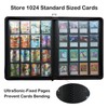 Rayvol Premium 1000+ Pockets Card Binder, 16-Pocket Ringless Trading Card