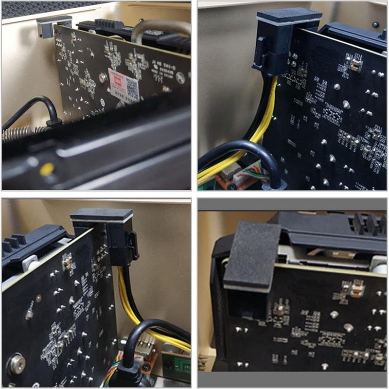 YAODHAOD ATX 8Pin U Turn,180 Degree Angled Power Adapter for