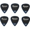 IBANEZ Flat Pick Sand Grip - Blue Pack of 6