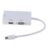 New White HDMI/VGA/DVI Adapter For Mac Macbook Air Pro Thunderbolt