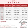 XPUDAC 4 Pack Dog Shirts Soft Boy Dog Clothes for