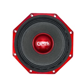 GAMA AUTOPARTS 8" High-Performance Midrange Octagonal Speaker - 1200W Max, 800W RMS, 4-Ohm, Crystal Clear Sound for Car and Truck Audio Systems