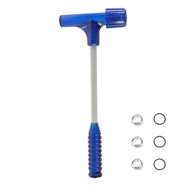 Laroal Martello estrattore con Tre Set di Utensili per la rimozione Manuale, Sicurezza, Professionale, Multifunzionale, per riparazioni, Officina, Blu