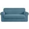 CHUN YI Stretch Loveseat Sofa Slipcover 2 Piece Sofa Cover,