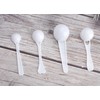 Sowaka 4 Pcs Measuring Spoons 1g 3g 5g 10g Plastic