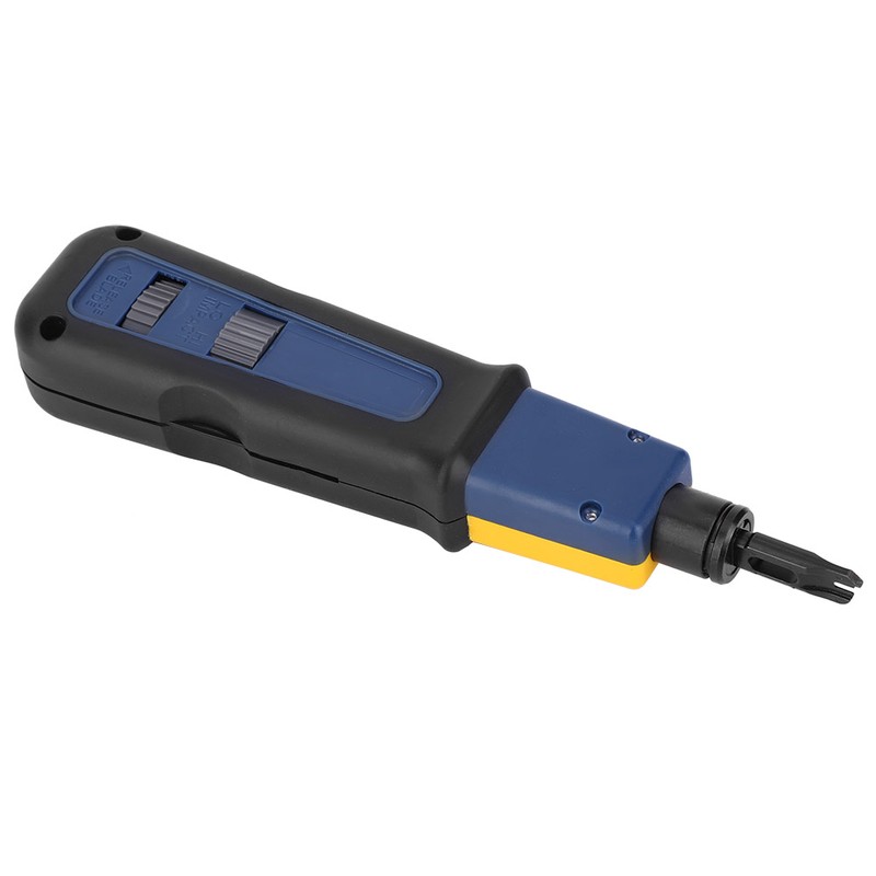 Punch Down Tool Steel Plastic Handle Wire Cutter Crimping Electrical