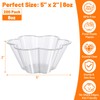200 PCS Small Clear Plastic Bowls – 8 OZ Disposable