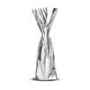 MT Products Silver Metallic Mylar Wine Gift Bags 6.5" x