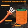 MEETOTHER 6MM Tool Rope Outdoor Rope for Camping Tent Waterproof