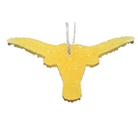 ChicWick Car Candle Citrus Splash Texas Longhorn Shape Car Freshener Fragrance