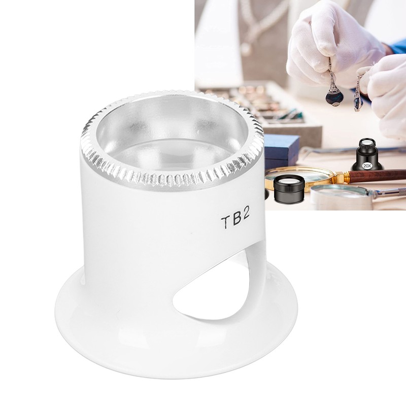 Watch Repair Magnifier 5X Magnifying Glass Plastic Accessory Tool for