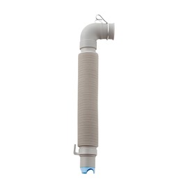Kakudai 436-152 Washing Machine Drain Hose, Telescopic, L-Type, Approx. 13.0-36.6 inches (330-930 mm)