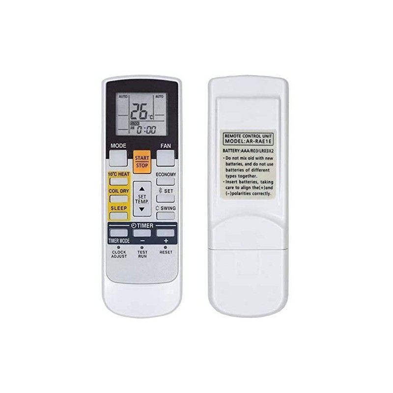 Calvas ZF for FUJITSU Air Conditioner Remote Control AR-RAE1E