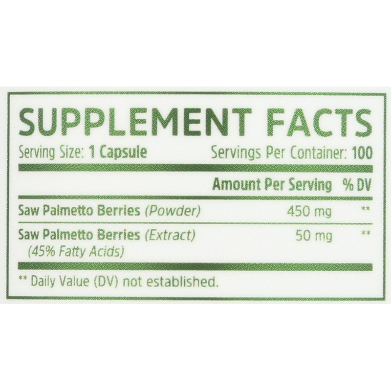 ZHOU NUTRITION Saw Palmetto Prostate Health Complex, 100 CT