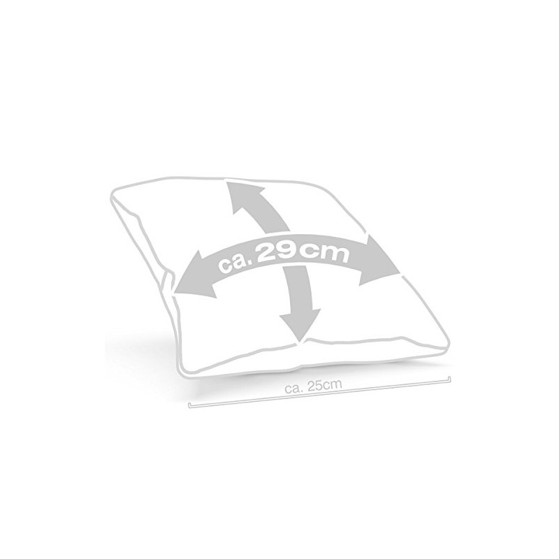 style3 Soft Kitty Kissen mit Füllung Baumwollbezug Penny, Farbe:Weiß