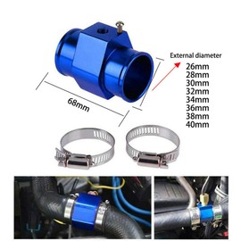 Be-Tool Sensor Monitor Adaptor for Radiator Meter Universal Water Temperature Sensor Adapter for Car Water Temperature Meter, blue