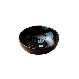 Yamashita Crafts 907849279 Sashimi Plate, Round Small Pattern, 4.8 Ball, 6.1 x 2.1 inches (15.5 x 5.4 cm)