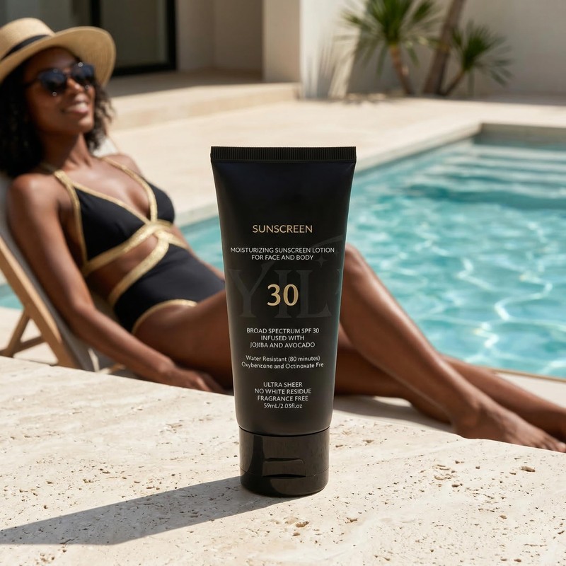 Face Sunscreen Black Girl, Sunscreen for black skin,Face & Body