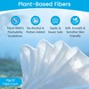WONDERFUL Flushable Butt Wipes, Unscented 100% Plant-Based Wet Wipes for