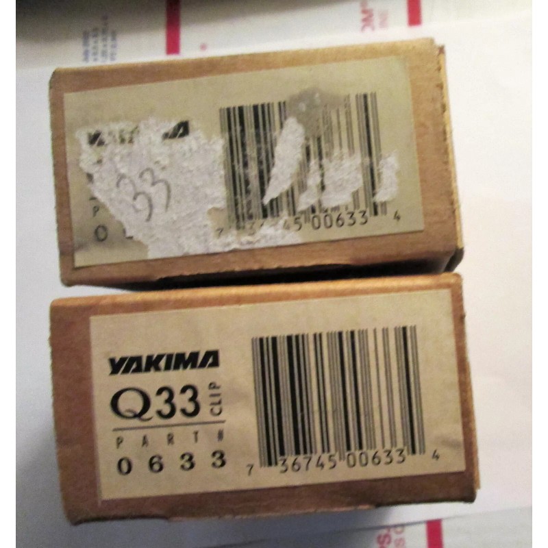 YAKIMA Q33 Q CLIPS # 33 NEW IN BOX. COMPLETE